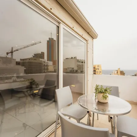 Cozy Penthouse In The Heart Of Paceville With Seaview - Olo Living By Sf Homes * Saint Julian's